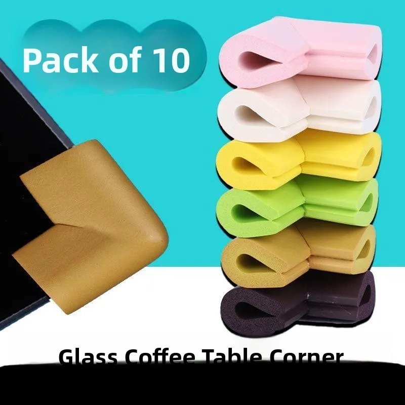 

Thiened Glass Corner Protectors Guard Strip Baby Child Table Corner Colion Protection Tea Table Anti-Colion Spon...