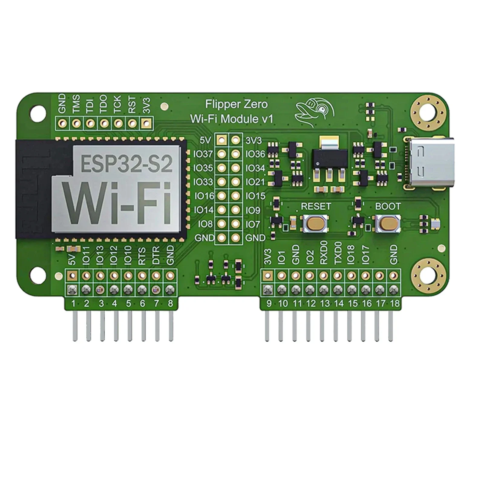 SmCpFlipper Zero Wi-Fi Devboard With Pre-Installed Marauder Firmware, ESP32-S2 Chipset For Wireless Penetration Testing, SSID
