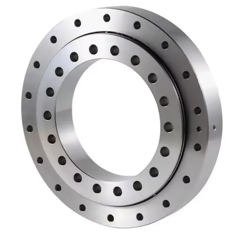 XRUA160407N Slewing Bearing 335mm ID 503.3mm OD External Gear Crossed Roller for Crane Machinery Heavy Duty Rotation Support