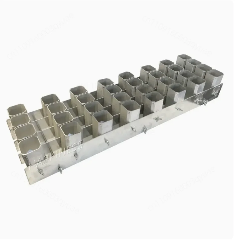 1.5 Inch Adjustable Angle Salute Rack Aluminum Frame Inner Diameter 52mm 32 tube Firework Launcher Base For Celebration