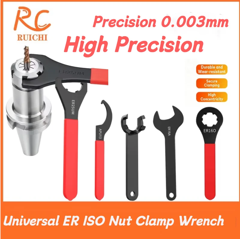 Universal ER ISO Nut Clamp Wrench APU C ISO Thread Wrench ER8 ER11 ER16 ER20 ER25 ER32 ER40 ISO20 ISO25 ISO30
