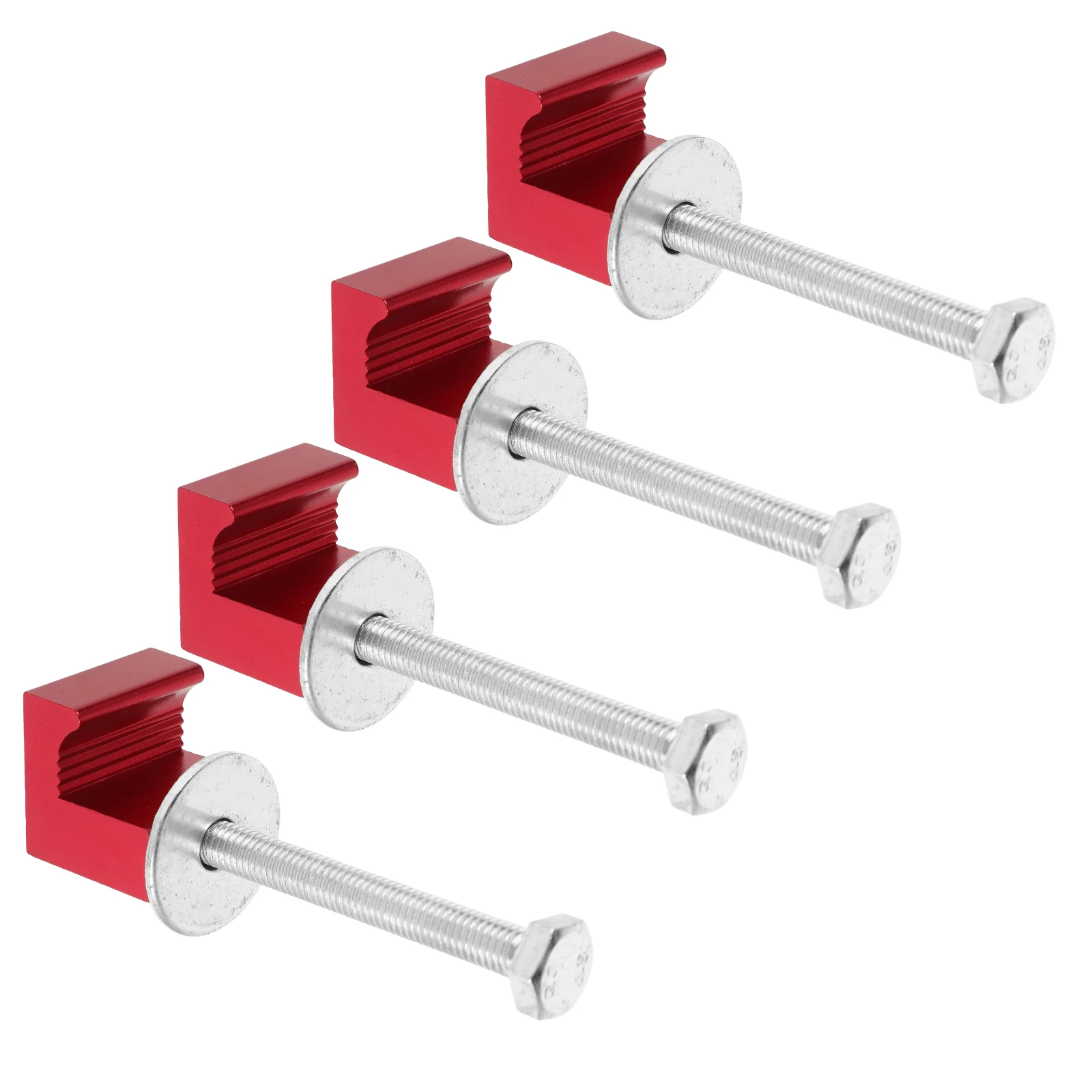 

4pcs Toolbox Holder Truck Bed Clamps Pickup Mounting Hardware Hook Kit Universal Crossover Truck Accessories