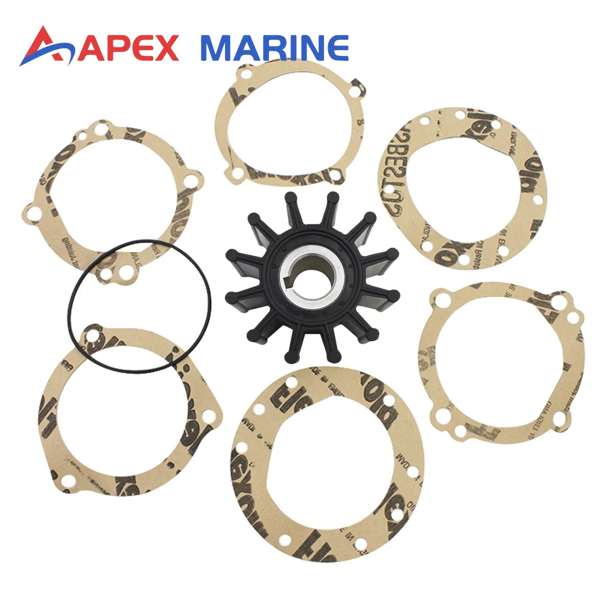 Replacement for Pleasurecraft Chrysler Marine Engine Water Pump Impeller Kit OEM Parts RP061017 20310 20300 3675763 4142878