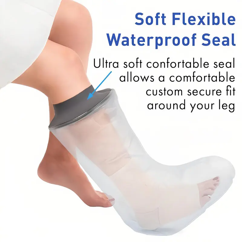 

Cast Cover for Shower Waterproof Cast Protector Bag for Leg Foot Elbow Arm Watertight Seal to Keep Cast and Bandage Dry