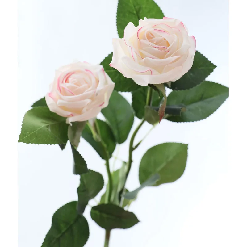 

5pcs/lot Artificial Rose Silk Flower Small Bouquet Flores Home Party Spring Decoration Wedding Decoration Fake Flower DIY Wreath