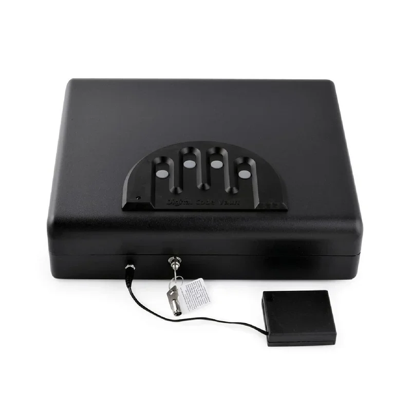 Combination Password Safe Safety Gun Key Valuables Jewelry Box Portable Safe Storage Box