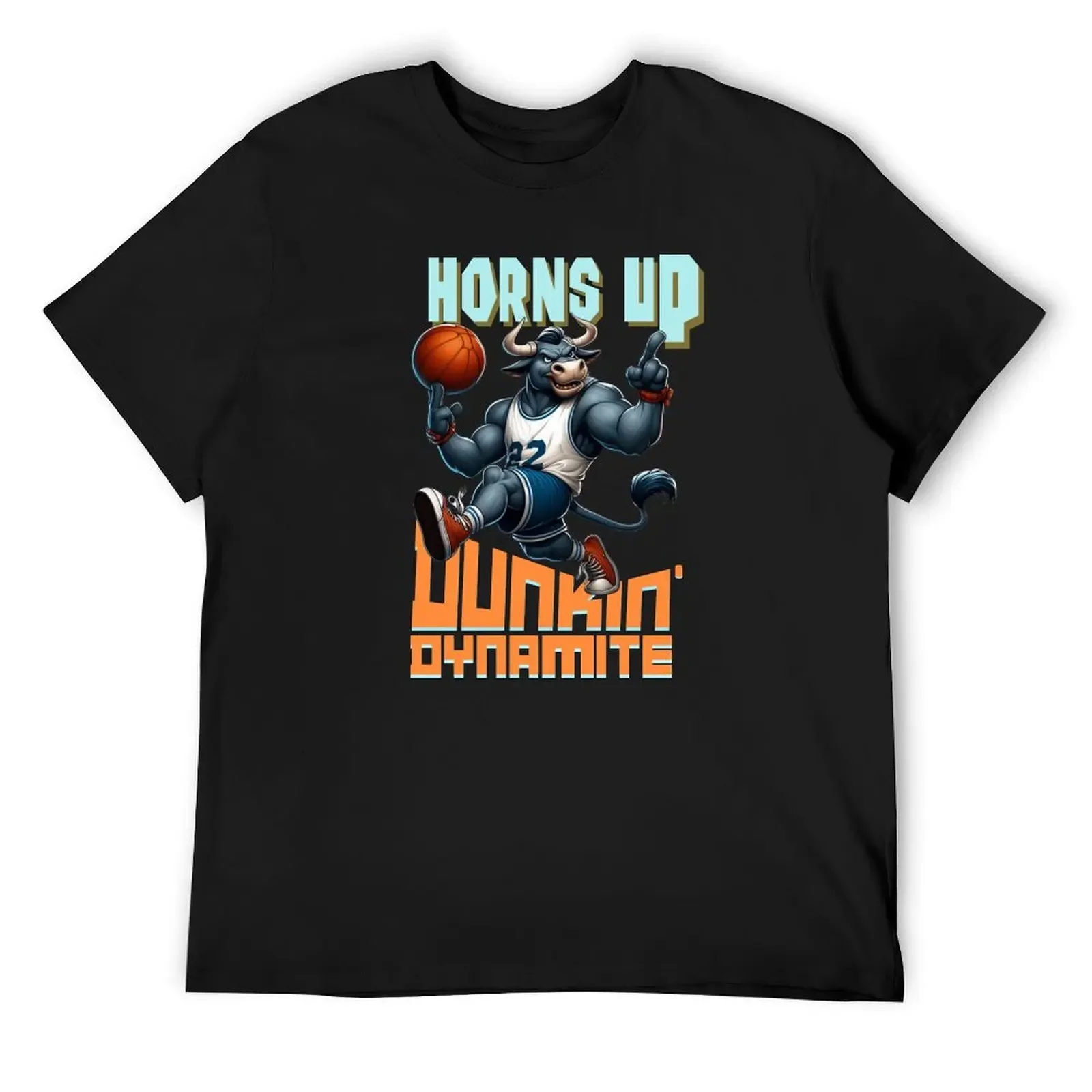 

A cool and funny bull playing basketball T-Shirt for a boy boys whites mens workout shirts