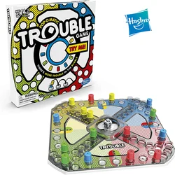 Hasbro Trouble Game Ludo Puzzle Games Board Games Parent-Child Activities Educational Games Children Adult Toy Gifts