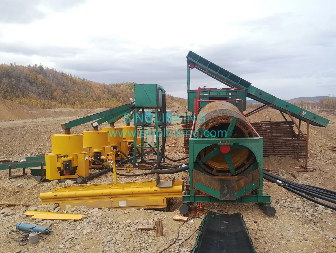 Mini Alluvial Gold Refining Mining Equipment Machinery