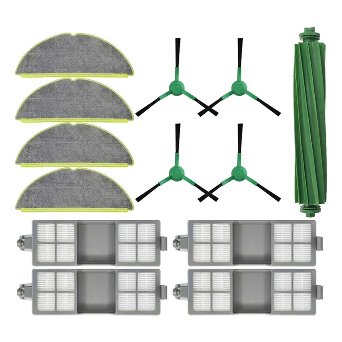 A97G ل 205 كومبو / 205 Vac جهاز آلي لتنظيف الأتربة قطع غيار فرشاة رئيسية فرشاة جانبية تصفية ممسحة القماش