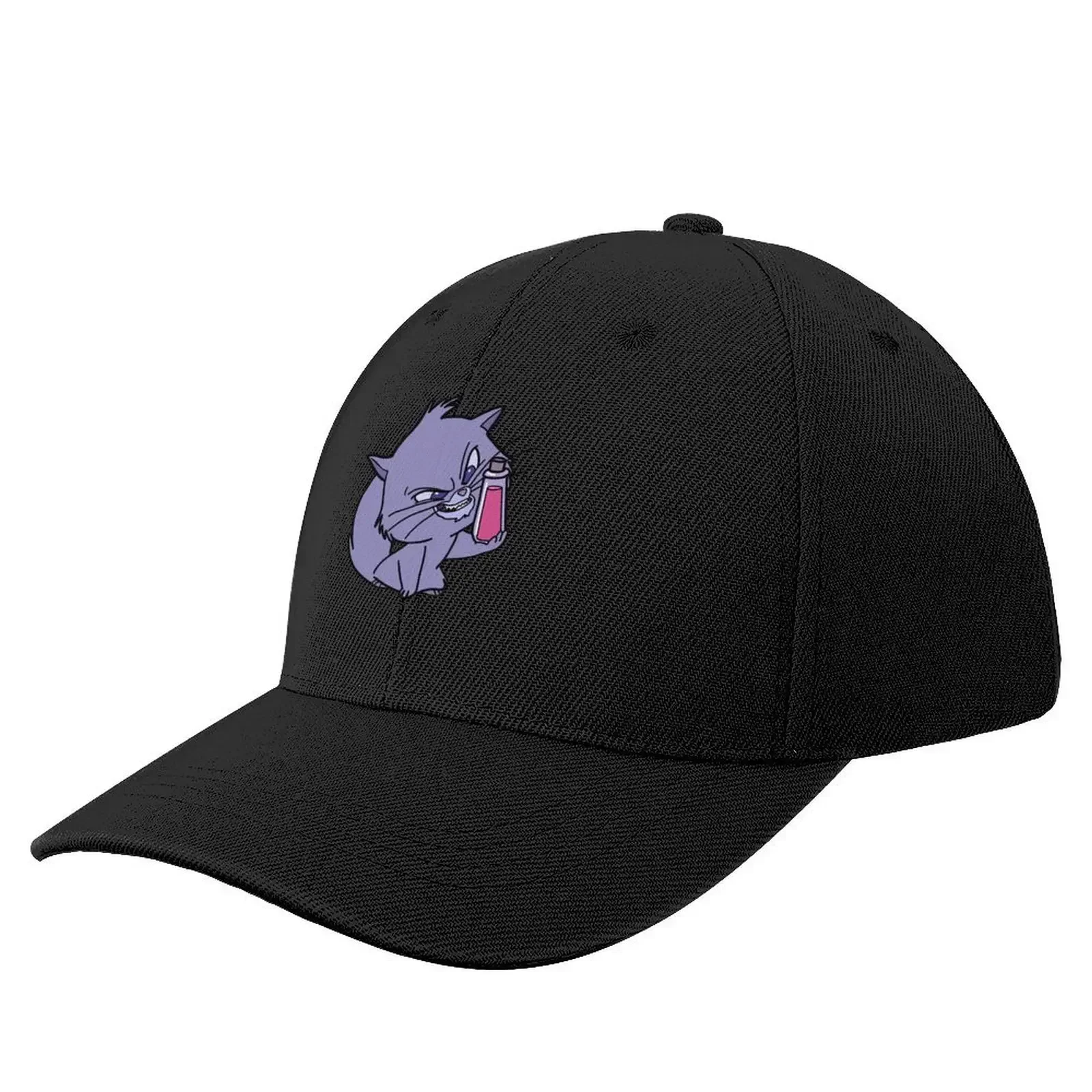 Yzma Cat With Poison Bottle Baseball Cap Thermal Visor Sunhat Beach Outing Snapback Cap Caps For Women Men's