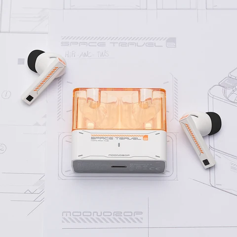 MOONDROP Space Travel 2 Bluetooth наушники с высоким качеством звука — фото устройства