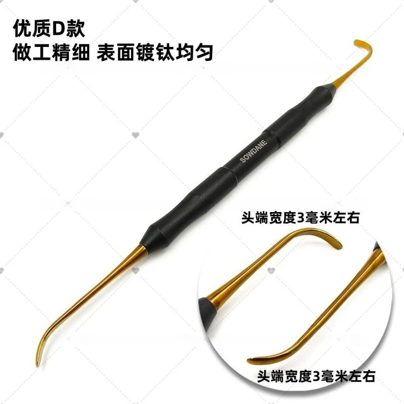 Titanium Coated Tip Lab Implant Sinus Lift Lifting Tool Lab Maxillary Lift Elevator Instrument Tool