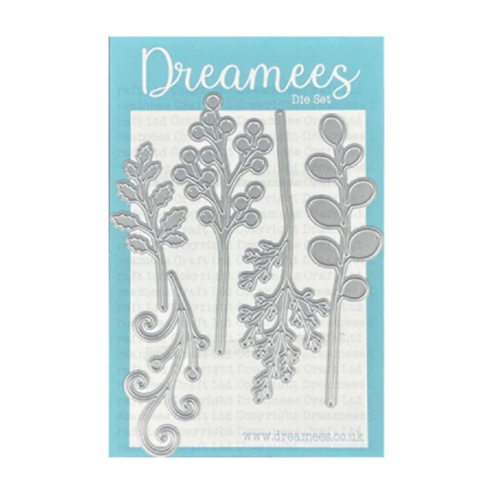 Charming Daisies Festive Frames Die Set Pretty Poinsettia Clear Stamps Layering Doily Metal Cutting Dies DIY Scrapbook Template