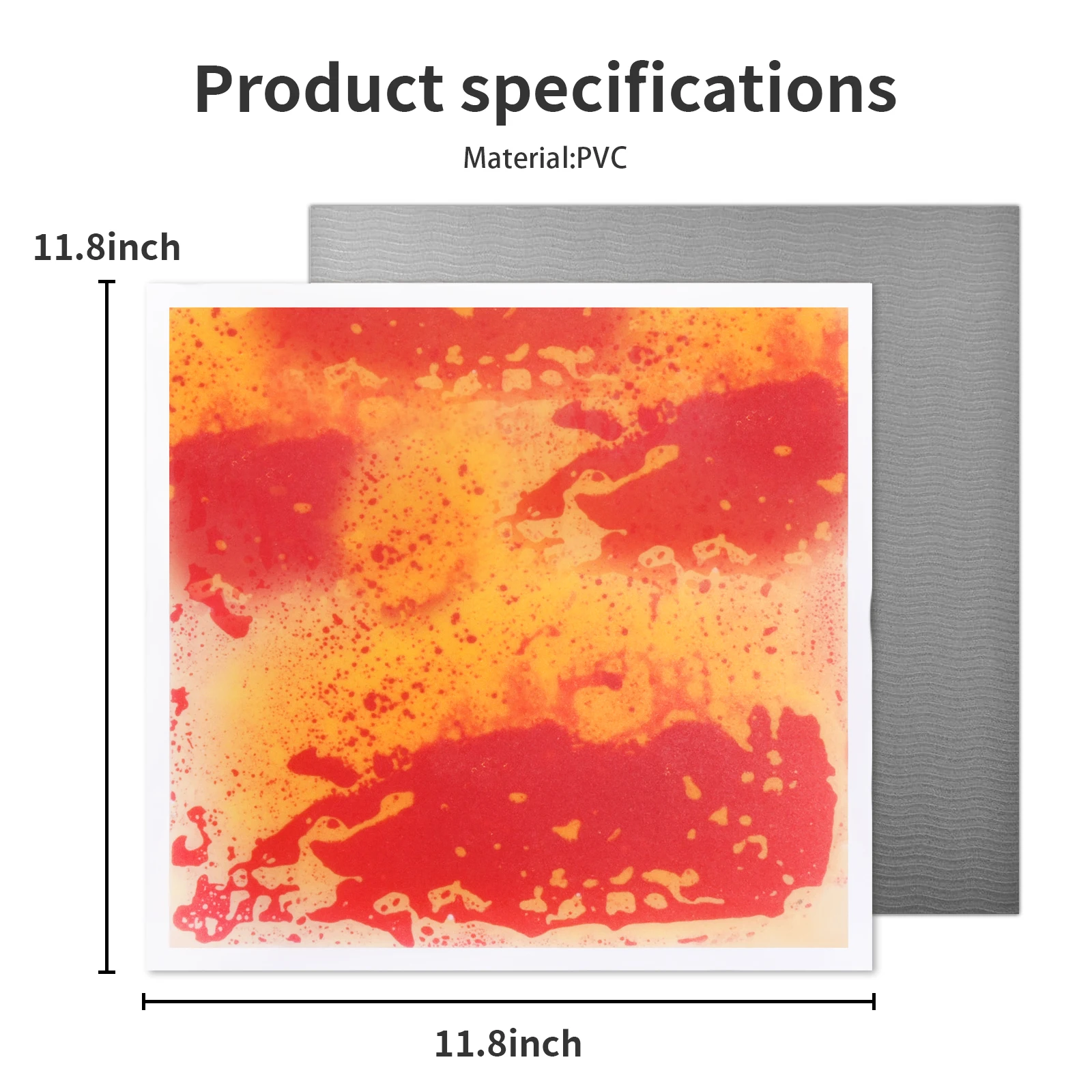 6 STKS Kleurrijke Zintuiglijke Vloermatten voor Kleuters Vloeibare Zintuiglijke Bordtegels voor Dagverzorging En Huizen