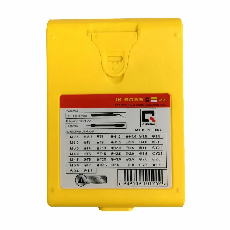 45 In 1 Mini Bộ Tua Vít Chính Xác Với Phần Mở Rộng Cần & Nhíp Sửa Chữa Điện Tử Bộ Dụng Cụ Cho Điện Thoại Thông Minh Máy Tính Laptop đồng Hồ