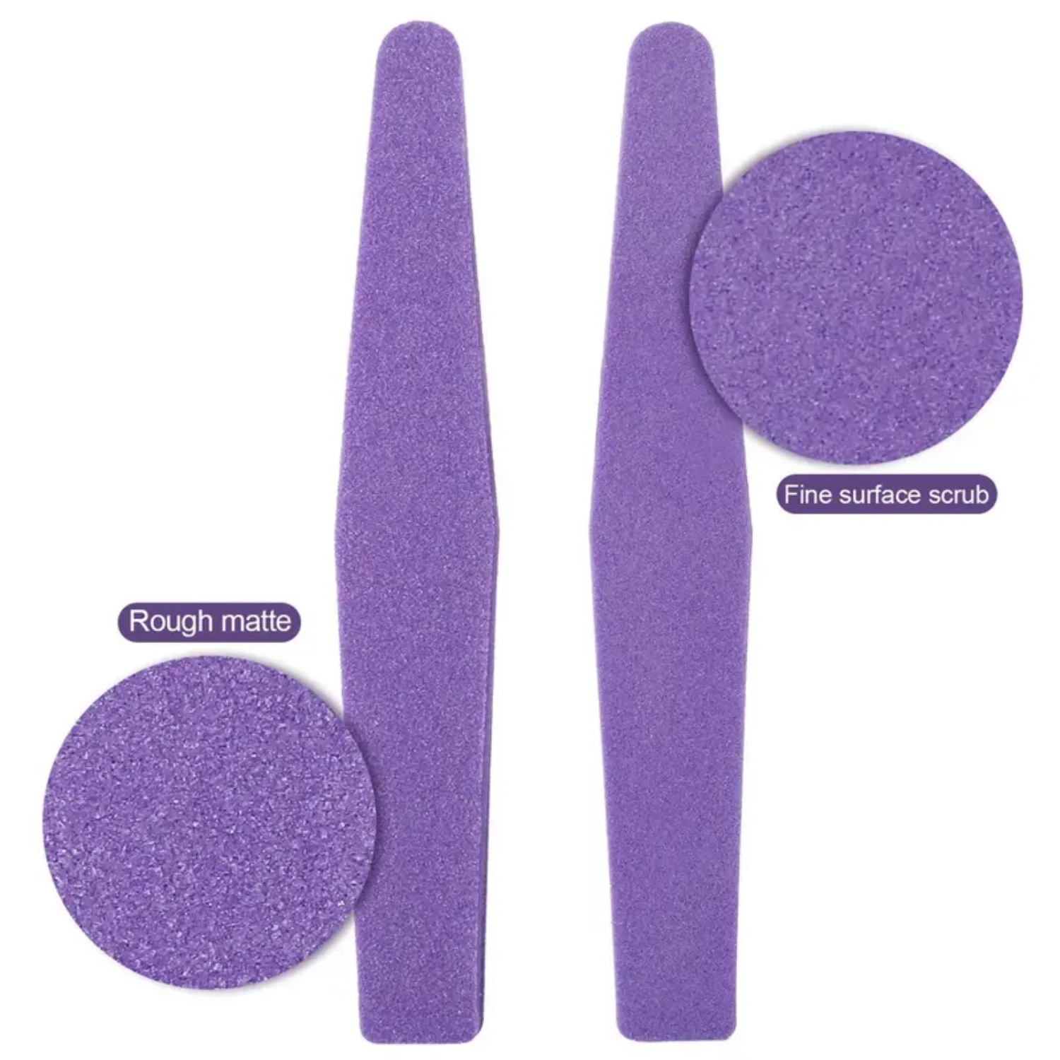 Juego de bloque amortiguador de lima de uñas de esponja lavable de 10 piezas para uñas, grano fino 100/180, kit de herramientas de manicura y pedicura de alta calidad