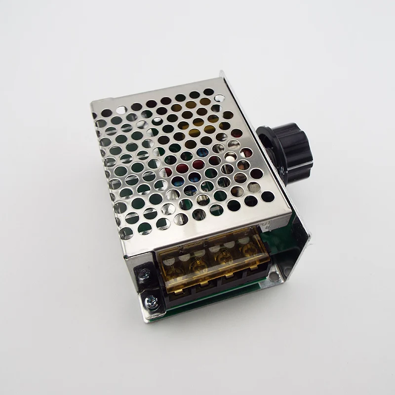 4000W 220V AC SCR Voltage Regulator Dimmer Electric Motor Speed Controller Electronic Volt Thermostat Regulator A5