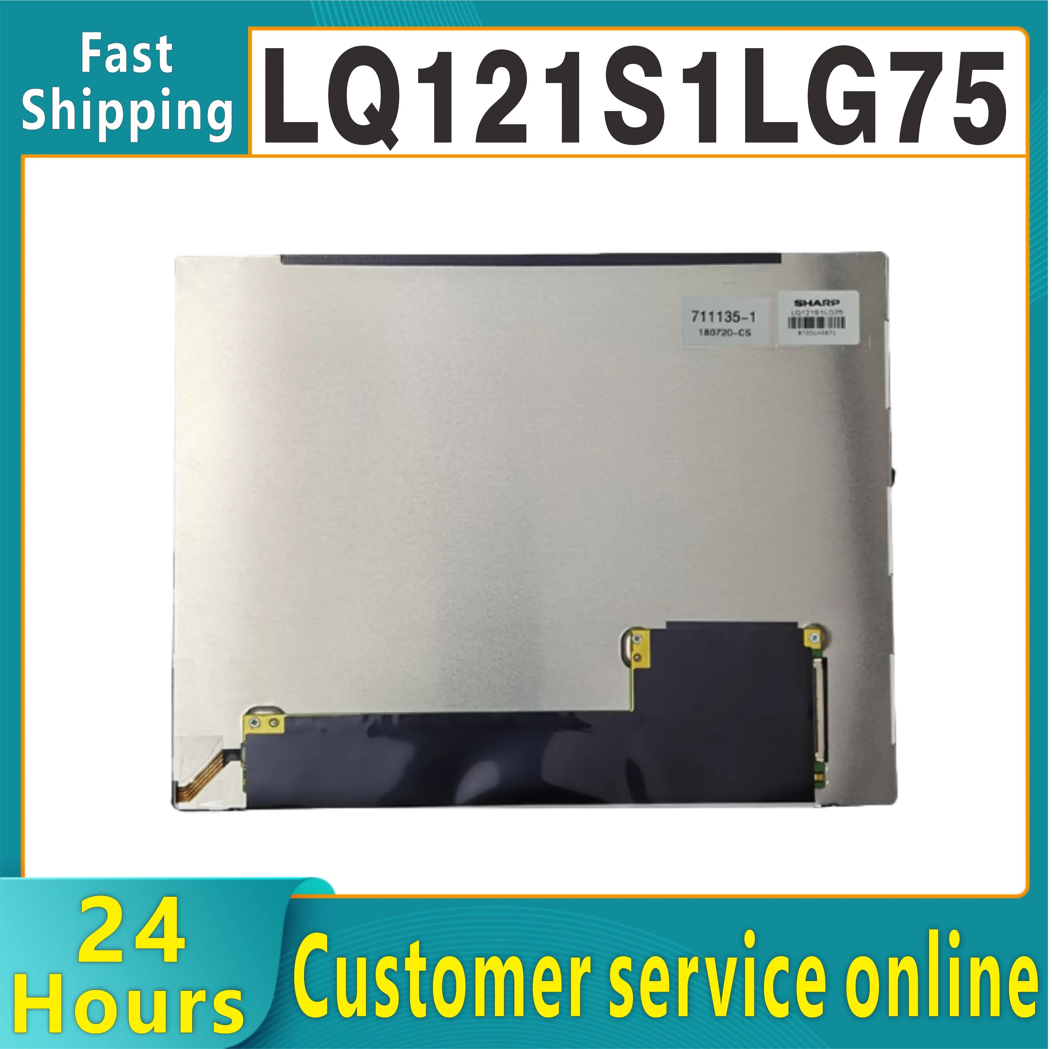 

Original 12.1-inch LCD screen LQ121S1LG75 LQ121S1LG55 LCD module resolution 800 × 600