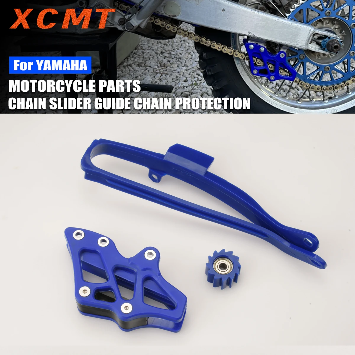 

Motorcycle Chain Swingarm Guide Slider Roller For YAMAHA WR250F WR450F YZ125 YZ250F YZ250X YZ250FX YZ450F YZ450FX 2016-2022