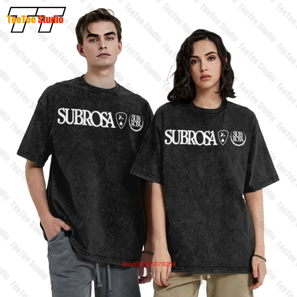 Subrosa Bikes Logo Bmx Bike Parts Vintage Oversized T-Shirt Q8UD