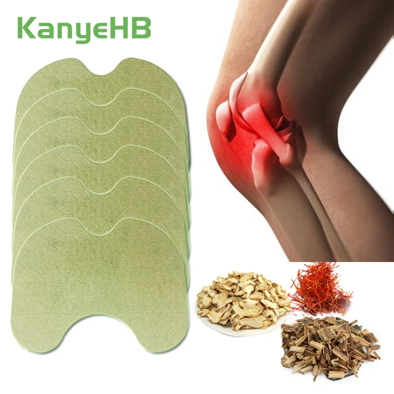 

20pcs=1bag Knee Pain Relief Patch Wormwood Essence Self-heating Arthritis Muscle Joint Relief Joints Ache Medical Plasters A178