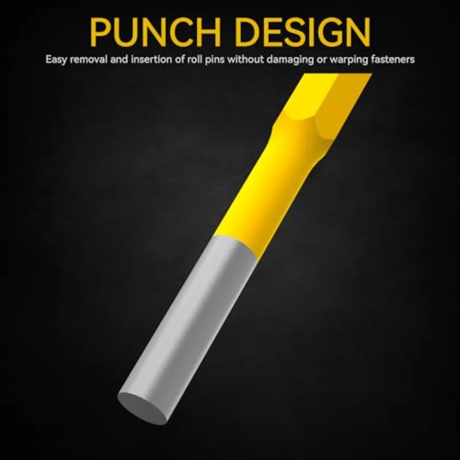 6 قطعة دبوس لكمة مجموعة 1 16 1 8 5 32 3 16 1 4 5 16 أداة الثقيلة لإصلاح الساعات السيارات مجوهرات التطبيقات الحرفية دائم