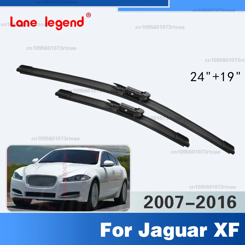 

For Jaguar XF 2007-2016 2008 2009 2010 2011 2012 2013 2014 Wiper Front Wiper Blades Windshield Windscreen Window Brush 24"+19"
