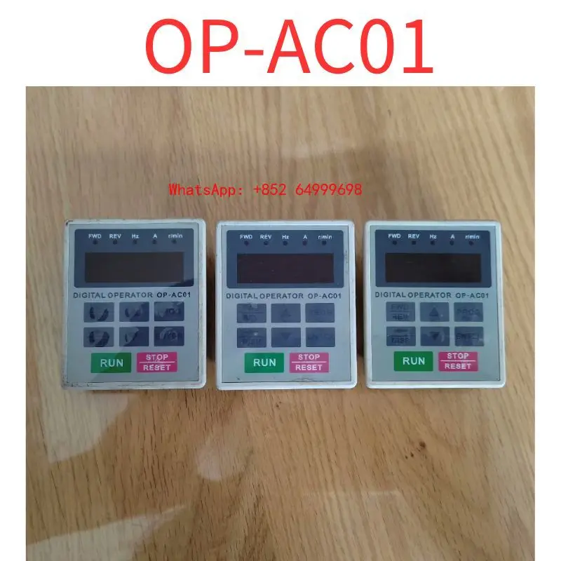 

Used Inverter operation panel OP-AC01Second-hand test OK