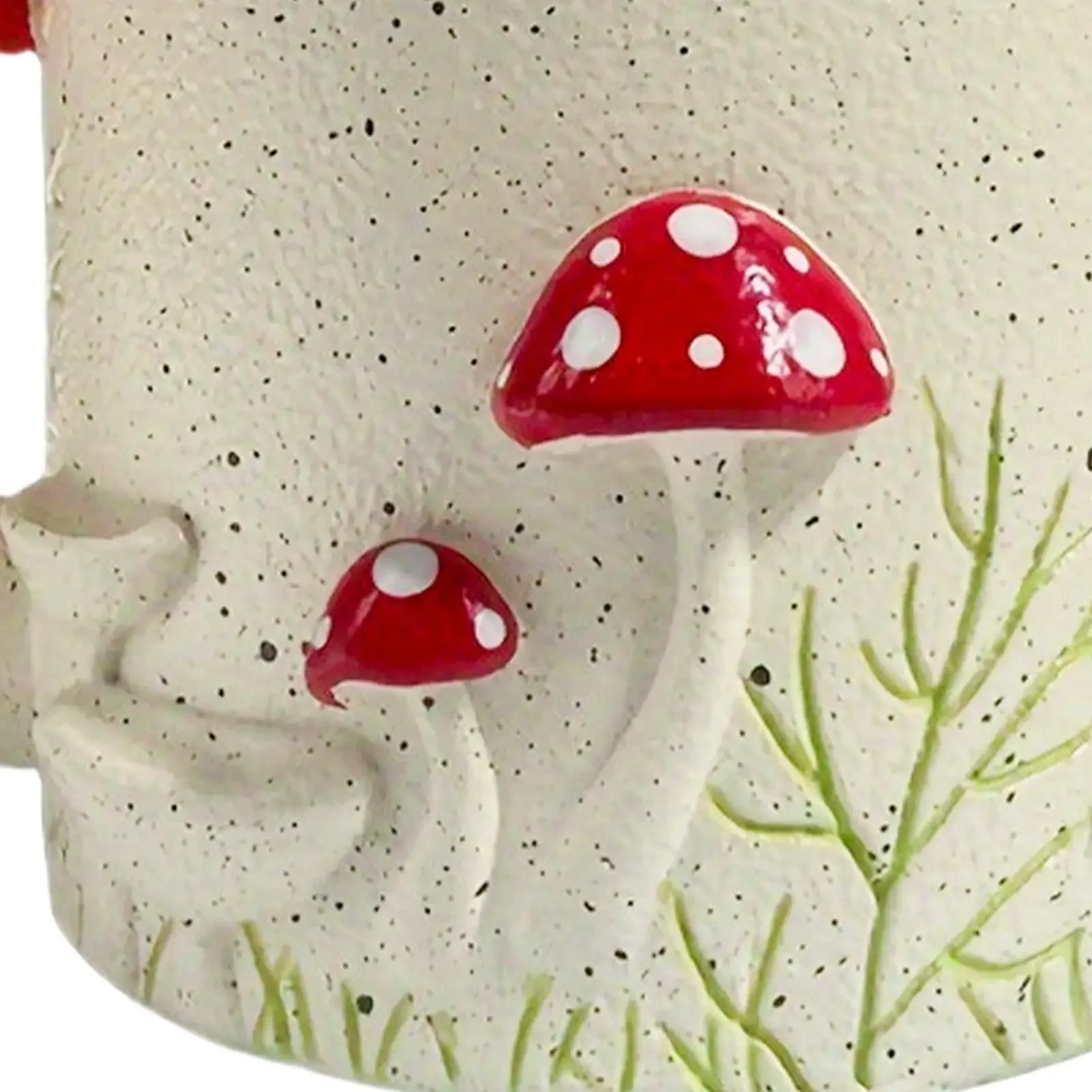 Resin Pot For Indoor Plants Bohemian Mini Houseplants Container Indoor Resin Flower Pot Mushroom Theme For Garden Patio Porch