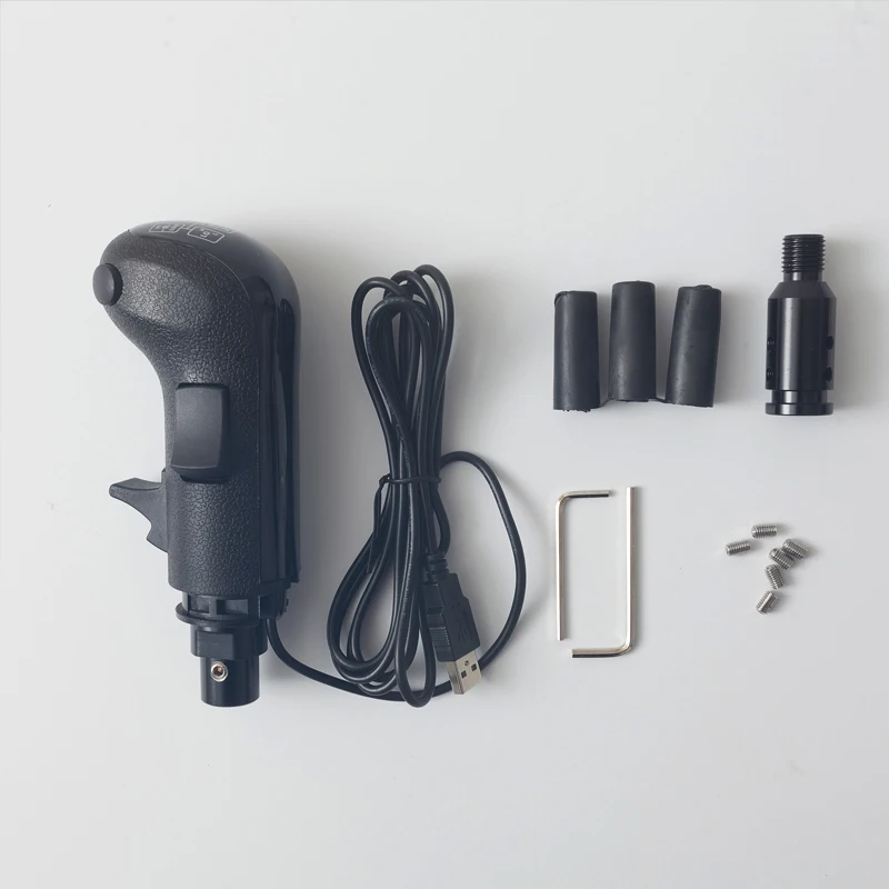 PC USB Schaltknauf für Euro Truck Simulator 2 ATS ETS2 High Low Gear Game Shifter für Logitech G923 G29 G27 G25 PXN V9 V10 V99 A7 – Detail 6