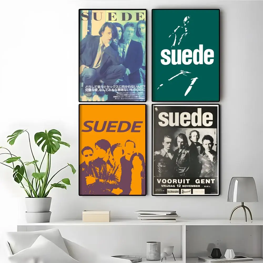 S-Suedes Band Art Trending Home Decor Boyfriend Present Idea Quick Room Makeover Poster