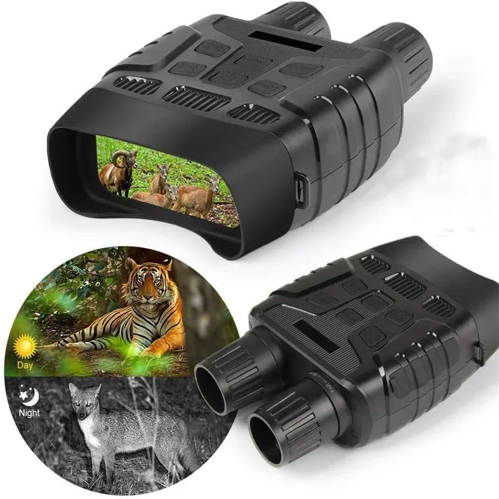 Vision Binoculars with LCD Screen Infrared Video Camera Telescope 300m Hunting Night Vision Scope Gog-gles