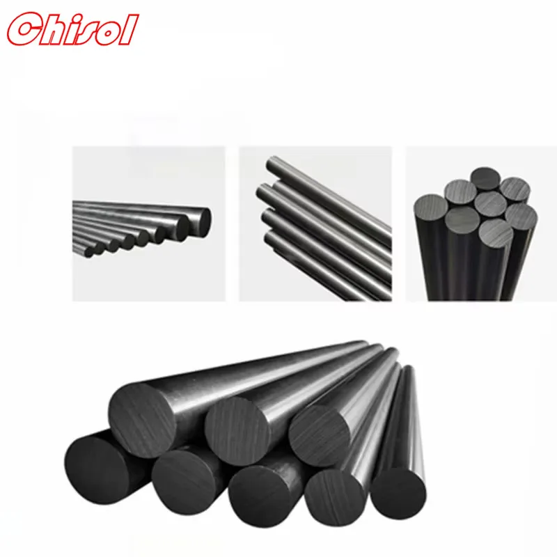 5pcs 2mm - 8mm High Temperature Resistant High Purity Conductive Carbon Stick Graphite Rod Electrode Bars