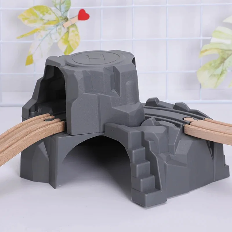 

TEMIKIDS New Arrival Gray Expandable Double Layer Tunnel Track Game Fun Scene Special Track Accessories Children Track Toys X36