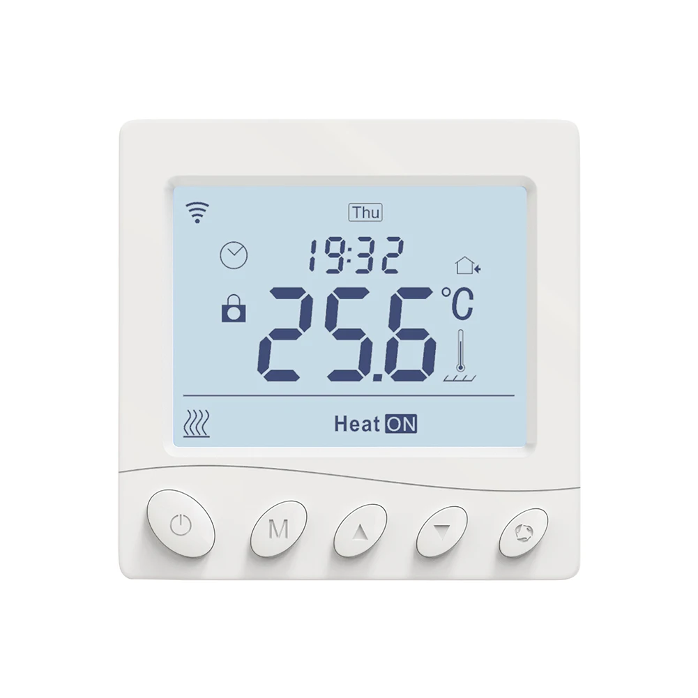 

PC Material Temperature Controller Boiler Heating Controller App Control Energy Efficiency Personalized Schedules