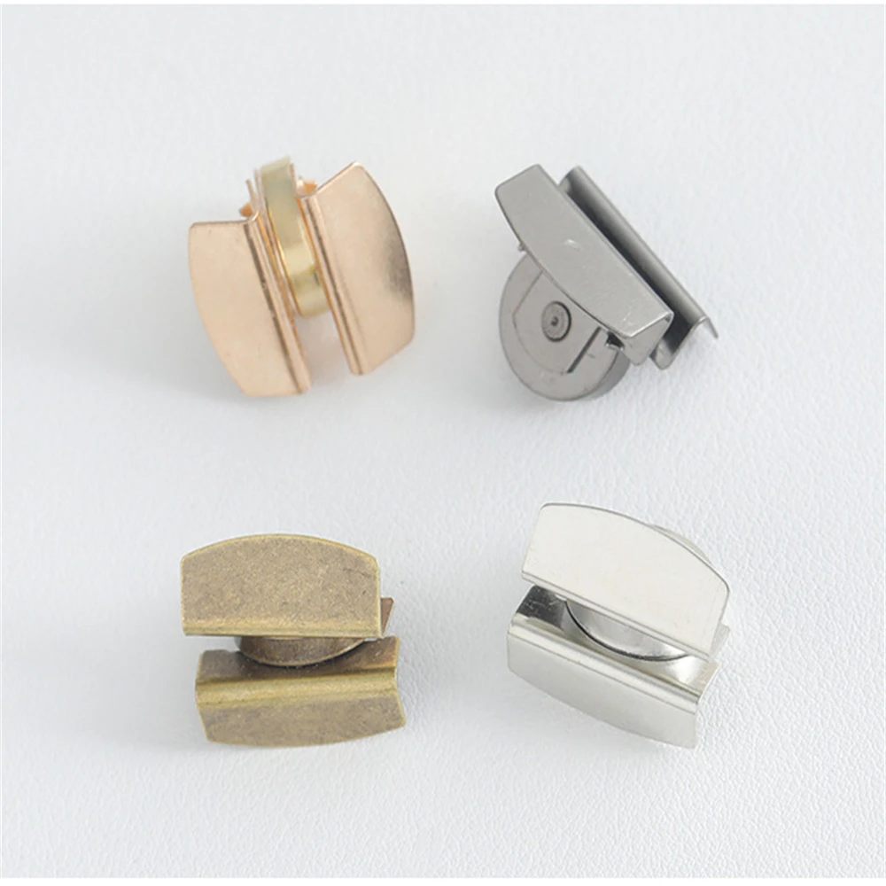 Invisible Button Alloy Magnet Buckle Magnetic Button Gold Concealed For Accessories Garment Luggage