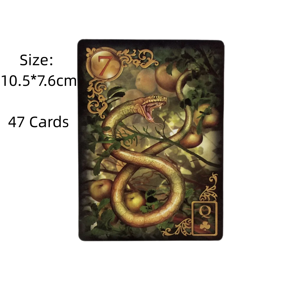 The Reverie Lenormand Oracle Cards A 47 Tarot English Visions Divination Edition Deck Borad Playing Games