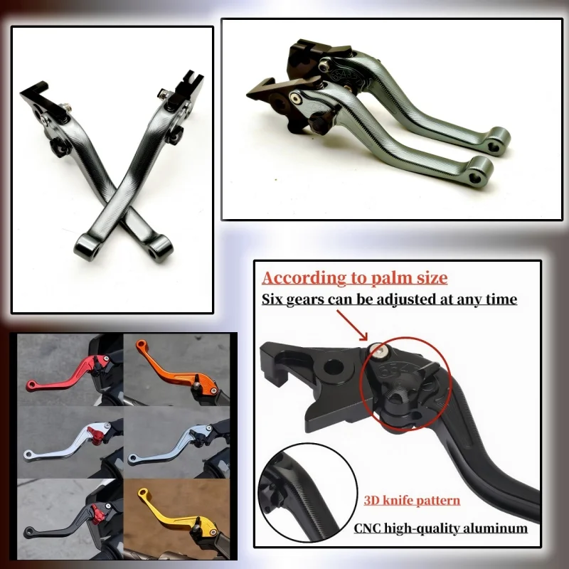Motorcycle Parts For YAMAHA XJR1300 1995 1996 1997 1998-2003 Clutch Lever Brake Lever Set 3D Adjustable Handle Levers