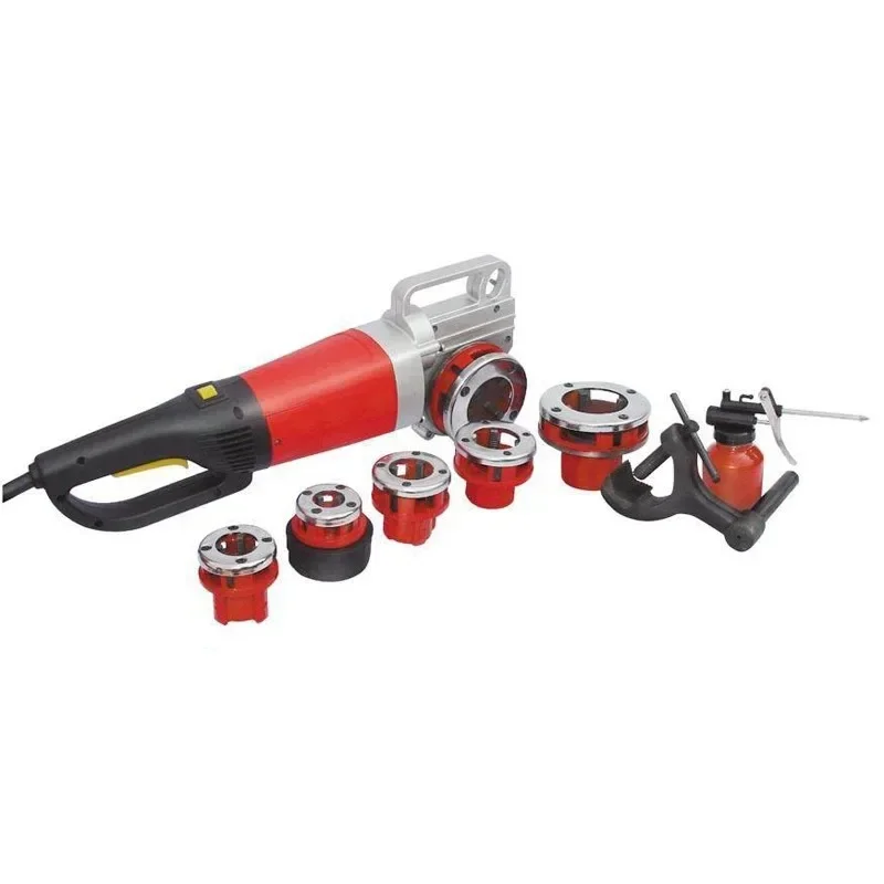 220v Nuovo GMTE-02/03/03C Filettatrice elettrica portatile Filettatrice portatile Costruzione leggera disponibile
