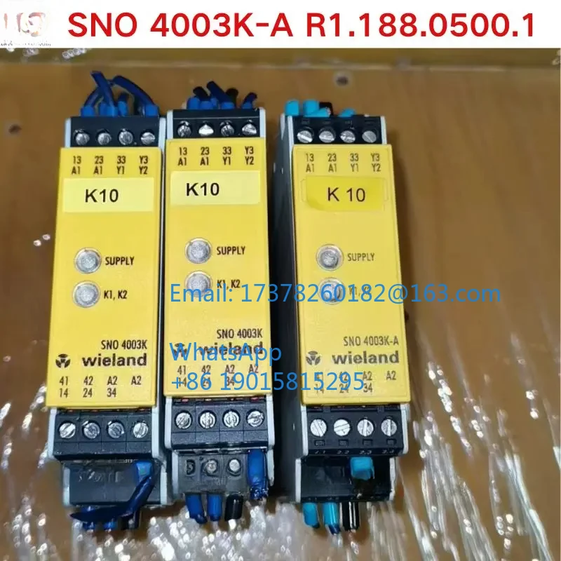 

Second-hand test OK Safety relay SNO 4003K-A R1.188.0500.1