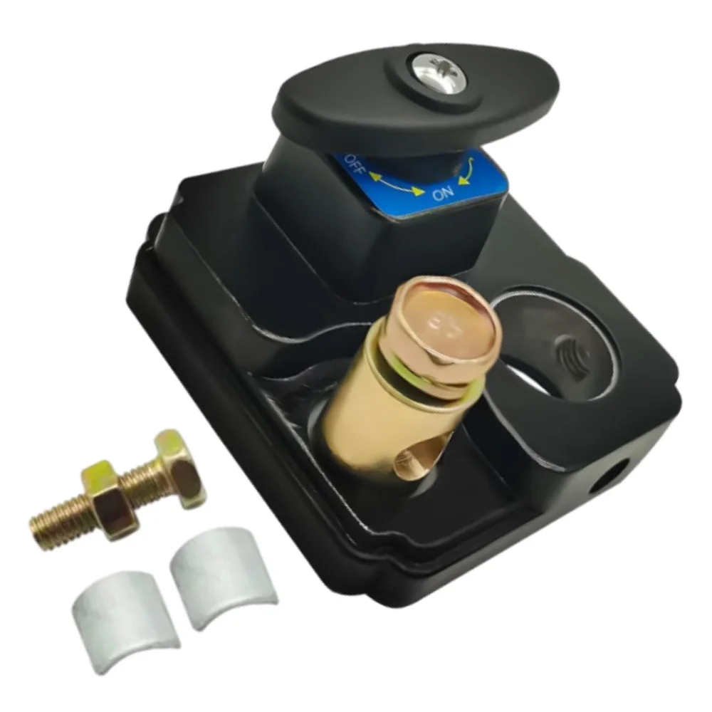 12V-24V Battery Break Switch Battery Terminal Leak-proof Thickened Isolator Cuts Off Card Truck Pure Copper Power Switch tools