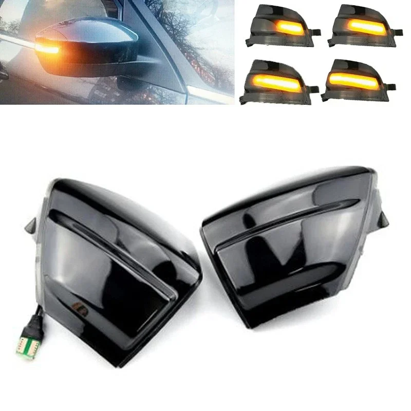 포드 S-Max C-Max Kuga C394 다이나믹 LED 사이드 미러 리피터 표시 등 내구성 자동차 부품 세트