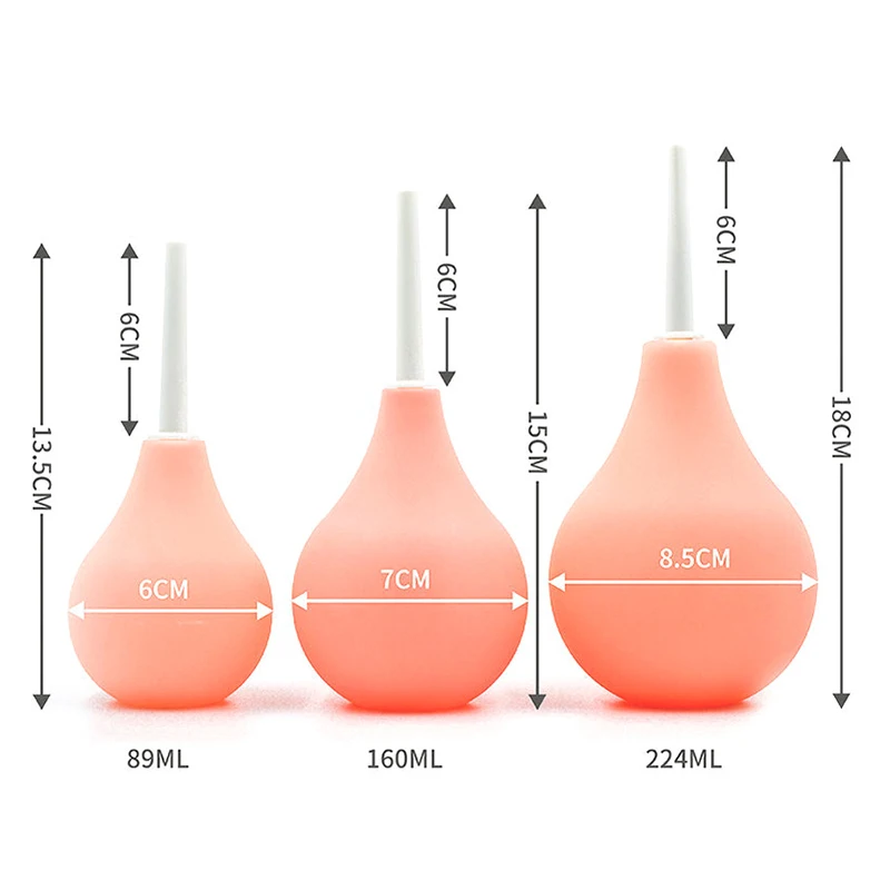 Enema Bulb Syringe Anal Douche Cleaner Enema Irrigator Enema Enema Colon Cleanse Feminine Hygiene Enema Anal Cleaning Devices