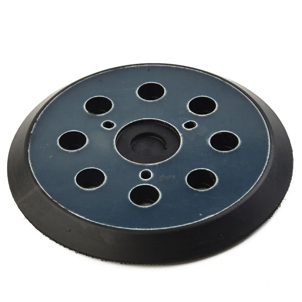 5 Inch 125mm 8 Hole Soft Sponge Interface Pad For Sanding Pads And Hook&Loop Sanding Discs For Uneven Polishing