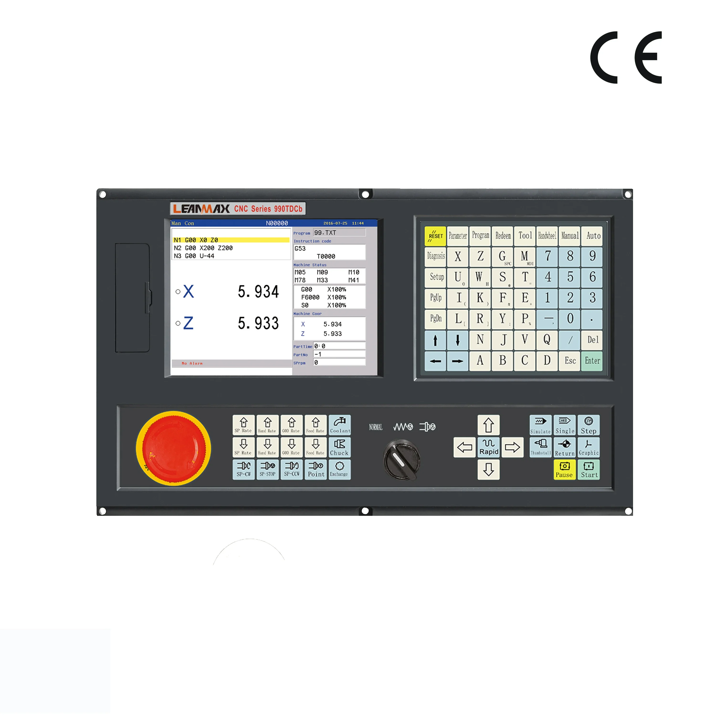 990MDC CNC Milling Controller CNC Controller For CNC Milling Machine 3 axis 4 axis Controller Wood Carving Router