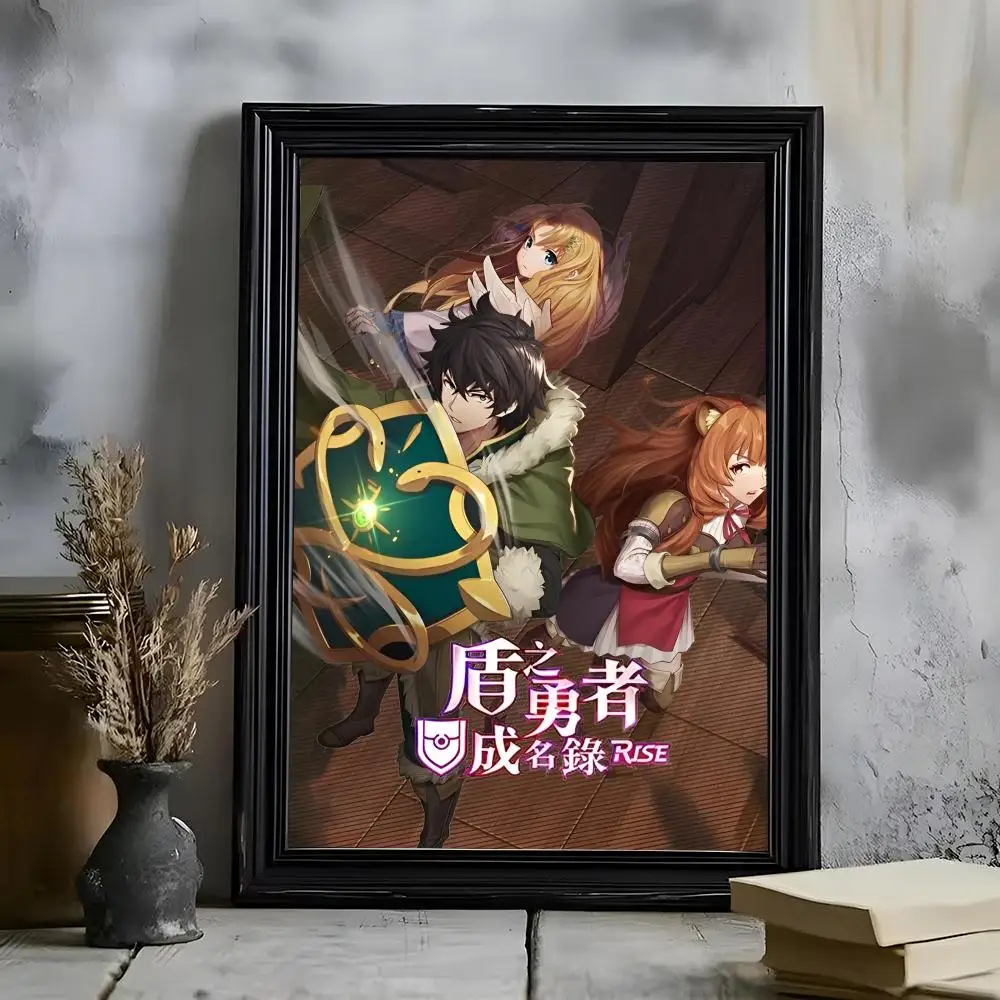 The Rising Of The S-Shield Hero Poster Poster HD Self Adhesive Waterproof Wall Art Ideal For Home Office Dorm Bedroom Great Gift