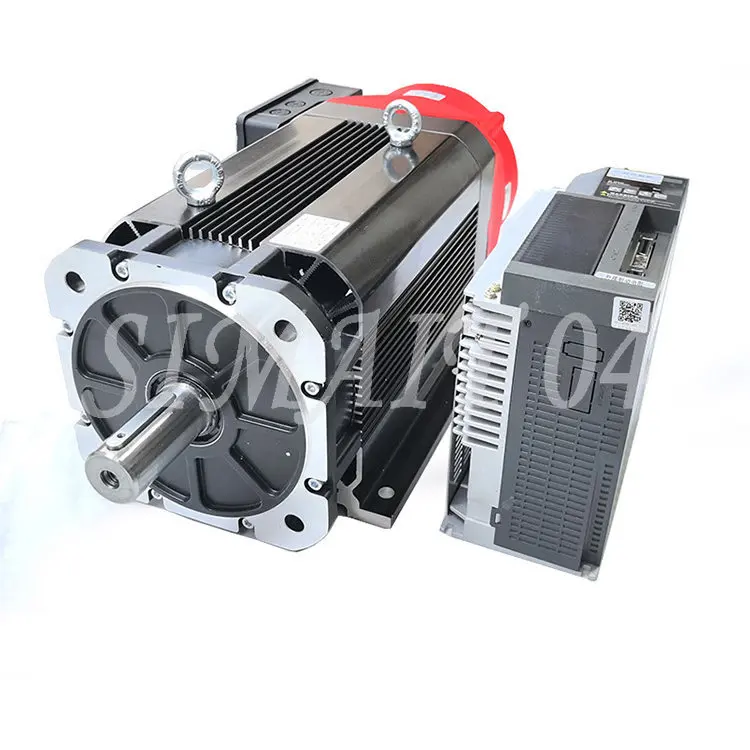 AC spindle asynchronous servo motor set high inertia high power 5.5KW7.5KW11KW lathe milling machine
