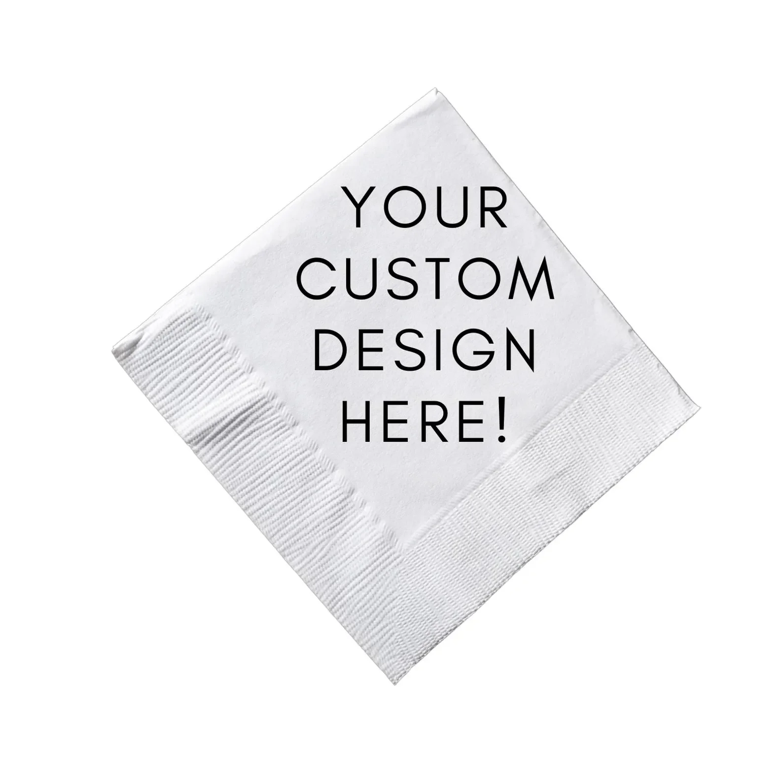 50 Custom Logo Napkins, Personalized Logo Artwork Design, Custom Cocktail Napkins, Wedding Logo Napkins, Party Favors, Set of 50