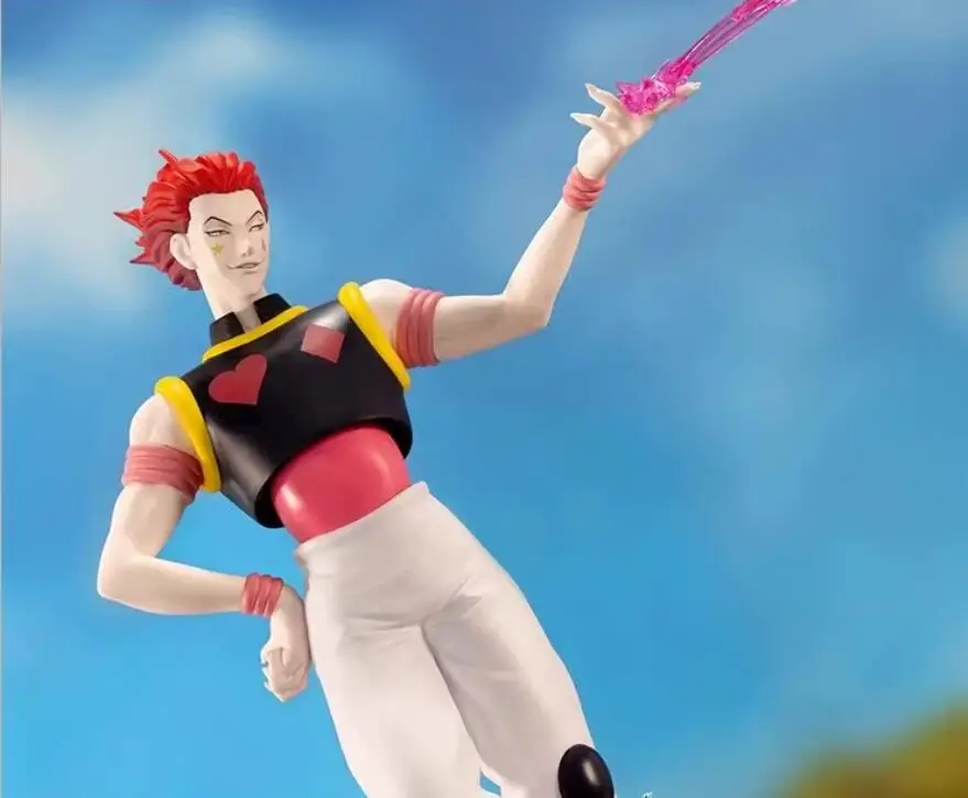 ไม่มีกล่อง 2024 ในสต็อกต้นฉบับญี่ปุ่นอะนิเมะHisoka/Illumi Zoldyck Action Figureรูปที่สะสมของเล่นสําหรับชาย